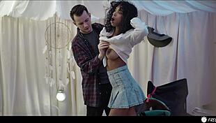 freeze fetish compilation with hot girls in wild time-stop scenes