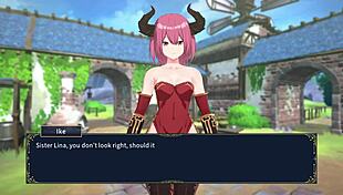 Lina Rides Big Tits In Fantasy Match Hentai Sex