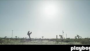 Alexandra Tyler poses outdoor, showing her big tits 😘