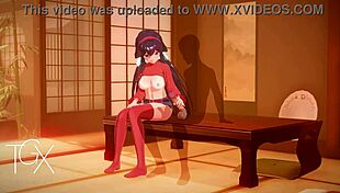 Anime Hentai Game: Mita Explores Sexy Positions and Blowjobs in 3D