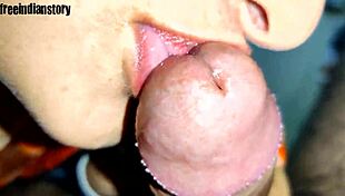 Hot Asian mature teen sucks cock in steamy girlfriend blowjob scene