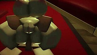 Big titty roblox girl gets creampied again and again