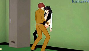 Saber and rin tohsaka and shirou emiya intense sex - fate stay night hentai