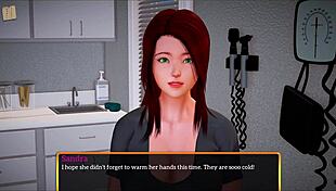 In the cartoon game My New Family, episode 336 features a redhead character in various scenes.