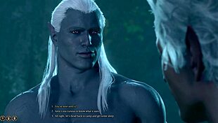 Baldur's Gate 3 naked playthrough features Astarion's gay sex scenes with monster penis and ass fantasy