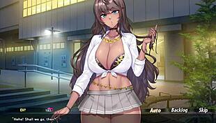 St Yariman's Little Black Book Ep 2: Elis Route Oils Up Old Man's Monster Cock.