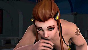 overwatch 2 brigitte in hentai anime adventure