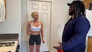 helping the maintenance man cool off with my big tits. wanna see more?