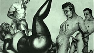 Vintage Erotic Drawings Come to Life!