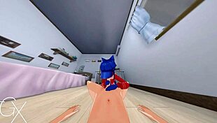 Anime Hentai Game With Cappie In Various Positions And Blowjob