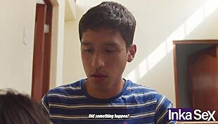 obsessive milf memory leads to fucking young guy with big cock and husband