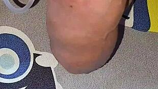 Dude, this Myanmar gay guy loves huge cocks with saline injections!