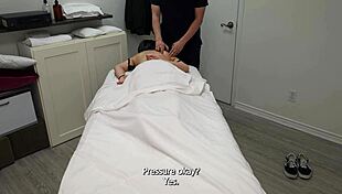 Specific Details of Petite Japanese Girl Seduced and Fucked Twice During Massage. Her Juicy Body Bent Over for Deep Doggystyle Action.