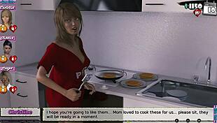 babysitter plays mr gentleman with niece in hentai game