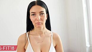 Simon Kitty Fucks Owner for Gym Access