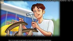 summertime saga 177 episode unfolds in erotic anime game