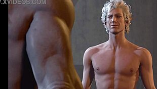 Baldur's Gate 3 naked playthrough features Astarion's gay sex scenes with monster penis and ass fantasy