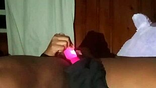 Solo close-up of wet pussy and big ass