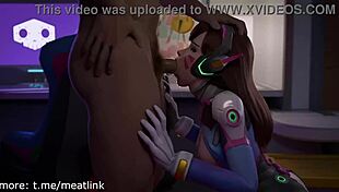 Emotional journey through cartoon porn in 3d anime style