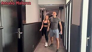 I got to fuck Mimi Boliviana hard at the gym