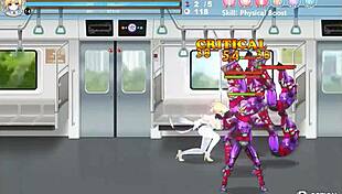 Magical angel fairy princess explores hentai game world