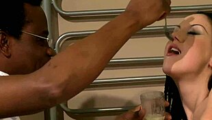 20 YO Faces Hard Spanking in Big Black Hammer Session