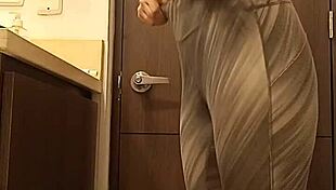 Argentinian University Girl Caught on Voyeur Cam During Promo Trip