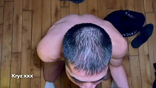 Sucking His Cock Until He Cums On My Face Part 2