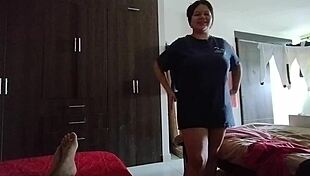 i got my 18 year old stepsister asking for clothes and in exchange she wants her ass filled with milk