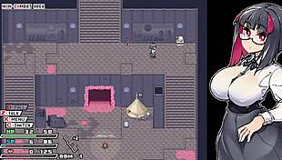 Bold adventure in Rignetta's H-game gameplay.