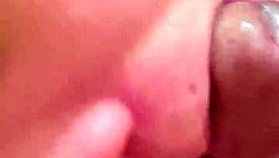 blowjob by horny filipina milf maid ends with load in mouth