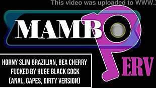 Bea cherry gets anal fucked by huge black cock with gapes and dirty talk.