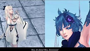 sad girl in harem simulator uncensored drakengard 3