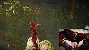 gamer slut forgets webcam is on while masturbating 😏