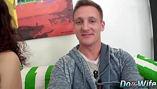 SHAMEFUL CUCK WATCHES wife FUCK stud!