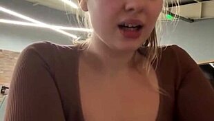 Wow, Anal Fucking and Squirting Like Crazy in Public Changing Room!