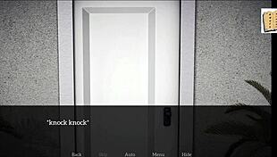 My New Family 21 brings monster cock action with bent-over teen pounding.