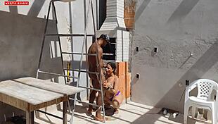 man, the grill girl couldn’t resist, took my whole sausage in her ass!