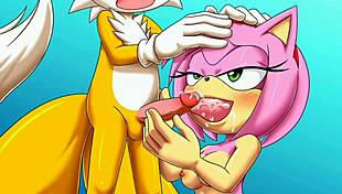 What if Sonic and Amy get naughty in hentai?