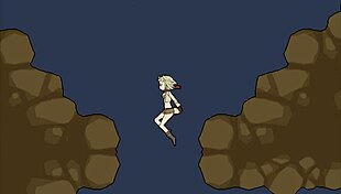 In flower fairy part 7, the scenes depict erotic playthrough with anime characters in hentai style