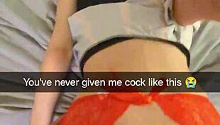 Richelle Rose's cheating girlfriend seeks revenge with a creampie on snapchat.