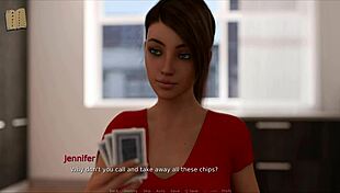 exploring the world inside jennifer 57 in this hentai game