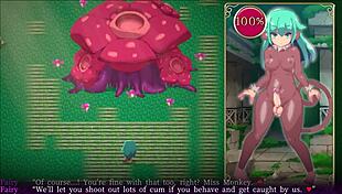 Mage Kanade's Futanari Dungeon Adventure in Episode 4