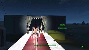 fallout 4 meets cyberpunk 2077 in sexy fashion hentai