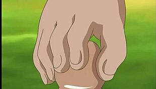 legend of the pervert chikan monogatari footjob scene 😏