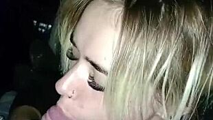 Sexy girl, why are you sucking that dick in the truck?