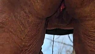 hey, i lick her pussy and she sucks me after pissing roadside