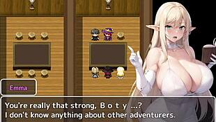 Formando um grupo com tr�s garotas muito gostosas e virgens - big-breasted adventurer cuckold harem rpg - parte 1