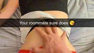Richelle Rose's cheating girlfriend seeks revenge with a creampie on snapchat.