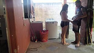 my wife left and the maid couldn’t resist my hard dick, oops